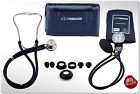 6859 0189365002321 Prim Care Blood Pressure Kit Aneroid Sphygmomanometer Sprague Stethoscope Cuff Adult Blue 189365002321