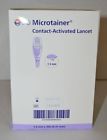 1.5mm Bd New Microtainer Contact-activated Lancet 200 Per Box Sale