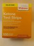 311917173900 Walgreens Ketone Test Strips Reagent For Urinalysis
