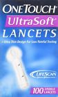 353885393102 Onetouch Ultrasoft Lancets 100