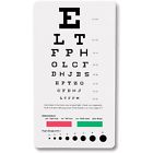 3909 Products Snellen Pocket Eye Chart 786511039097