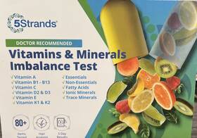 5strands 860012332922 Nutrition Imbalance Test 83 Vitamins Minerals Amino Acid Imbalances