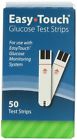 84960807053 807050 Easy Touch Glucose Test Strips
