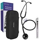 855584007071 White Coat Dual Head Stethoscope Lightweight And Acoustical