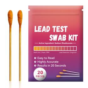 Icsslt-20 Aawipes Lead Test Kit 20 Pcs Check Swabs Results In 20-seconds By Using