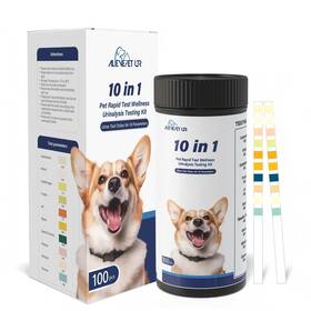 Alievepet 768534368354 Reagent Strips For Urinalysis 1 Count Pack Of 100 Leukocytes/nitrite/ph