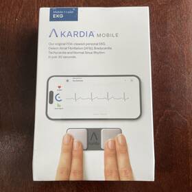 85021400704 Alivecor Kardiamobile Personal Ekg Monitor Factory Sealed 7049