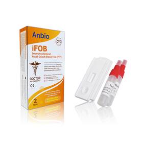 Gefob-602b Antester 2x Fecal Occult Blood Fob Rapid Test Cassette Stool Home Kit For Colorectal