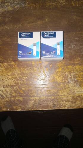 Ascensia Contour Plus 016003772900 Blood Glucose Test Strips For Meters X50