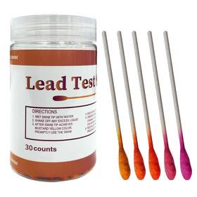 Assutest 313112536511 Lead Test Kit - 30 Immediate Result Swabs For Home Use On Various Surfaces