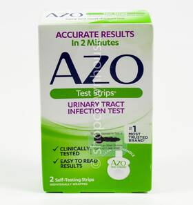 Azo 787651760216 Urinary Tract Infection Test Strips 2 Self-testing Nib 01/2026