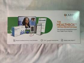 Azova 850024417922 The Healthbox Virtual Preventive Exam Test Kit At Home-healthcare New