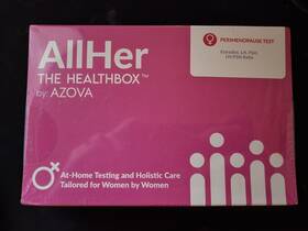 Horm18-01 Azova Allher The Healthbox Perimenopause At-home Womens Hearthealth Test Kit Nib