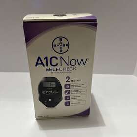 Bayer 301933030028 A1c Now Self Check At Home Factory Sealed 2 Test Kit