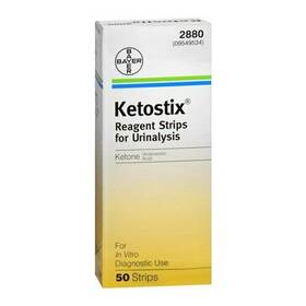As2880 Bayer Ketostix 2880 Urinalysis Reagent Strips Fast And Convenient 50 Ct Pack Of 2
