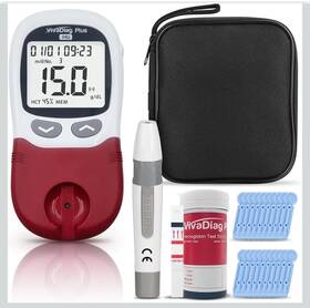 Vom01 Bestar Lab Hemoglobin Test Kit For Home Use-new Open Box Strips Exp 8/30/27