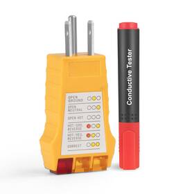 Besting 705353599798 Grounding Product Test Kit With Outlet Tester And Conductivity Pen
