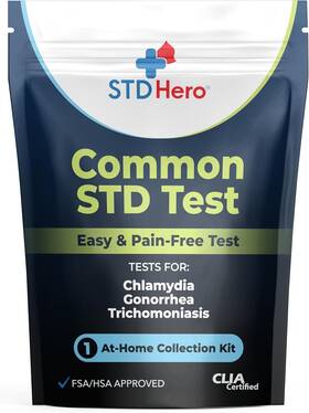 Better Life Science 705353685613 Std Hero At-home Common Test Kit For Women And Men - The Top Three