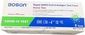 1n40c5-8-us Boson Rapid Antigen Test Kit 8 Home Cards Exp. 1-1-26 Free Shipping