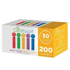 Mclan200-30 Care Touch Lancets For Diabetes Testing - 30 Gauge Diabetic 200 Count Pack Of 1