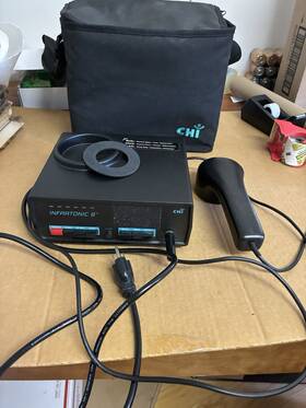 25568 Chi Infratonic 8 Therapeutic Device Serial #25568 Works / With Manual
