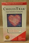 Cholestrak Total Cholesterol Testing Kit Early Detection Two Tests Exp 04 17 783762802029