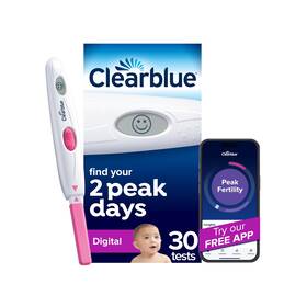 Clearblue 633472602399 Digital Ovulation Test 30 Ct Count Pack Of 1 Dot