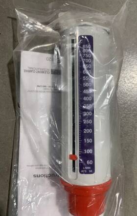 3103842 Clement Clarke 3103387 Lot Of 12 Mini Wright Standard Peak Flow Meter Eu Scale Sealed