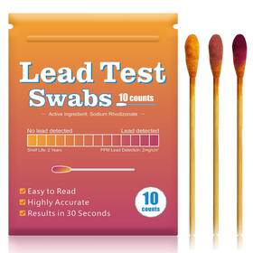 Comfort Hub 655360835368 Lead Test Kit With 10 Pcs Testing Swabs - Rapid Results In 30 Secon