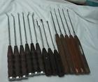 Curettes Medtronic Lot Of Wood Handle Serrated Cup And Other