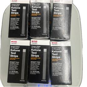 Cvs 050428615270 6 Health Reagent Ketone Strips For Urinalysis Test 4 Pack Read Dates