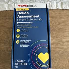 Cvs 050428650783 Celiac Assessment Sample Collection Test Kit Certified Lab Results Exp 05/27