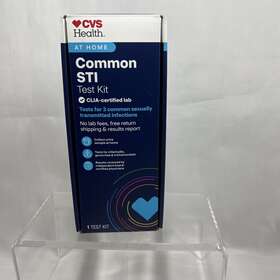 505229 Cvs Health At Home Sti And Hlv Test Kit Free Results Discreet New Sealed Exp 09/24