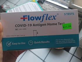 Cvs 682607660285 Flowflex-at Home-antiigen-test Kit-easy Too Use-accurate 5 Tests In A Box