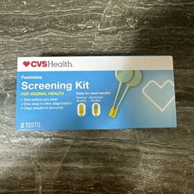 Cvs Health 050428317068 Feminine Screening Kit For Vaginal - 2 Tests Exp 01/31/24