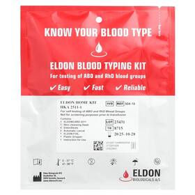 Dad00200 Dadamo 65698 Dftadamo Eldon Blood Typing Kit 1 Expires 4/28/27