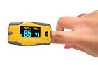 Danny S World Dannys Yellow Bear Digital Finger Pulse Oximeter With Case Brand New 610395774129