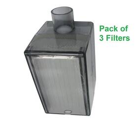 Mc44d-605 Devilbiss 3 Pack Igo Extended Life Intake Bacteria Filter Oem New