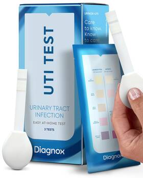 Diagnox Health 195893511464 Uti Test Strips Accurate Results In 2 Minutes Fsa/hsa Eligible 3 Count
