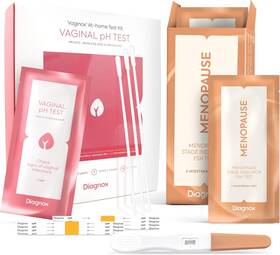 Diagnox Health 445009929922 Fsh Menopuase Test 2 Tests And Vaginal Ph Kit 10 Packs - Fast Accurate