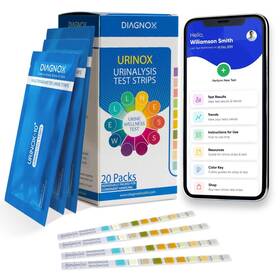 Urinox10-20 Diagnox Health Multi-parameter Urine Test Strip For Urinary Tract Infection Uti Individual
