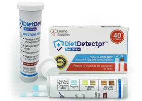 Dietdetector Test Strips 860002354804 Detects Non-diet Soft Drinks Before Accidental Consumption - A Must Have Fo