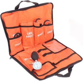 Dixie Ems 767674281332 Aneroid Sphygmomanometer Kit Manual 1 Count Pack Of Orange