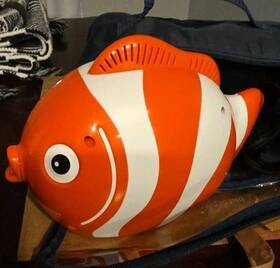 18091-fs Drive Kids Fish Pediatric Compressor Nebulizer