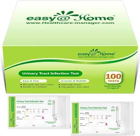 Easy Home 850003180366 100 Individual Pouch Urinary Tract Infection Test Strips