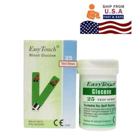 Skct-230101 Easy Touch Test Strips Glucose Self Testing At Home Or On The Go Ship From Usa