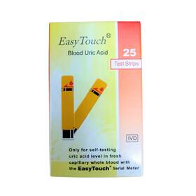 Easytouch 710614722026 Uric Acid Level Test Strips 25 Pcs/box Exp 10/2025 Usps Free Ship
