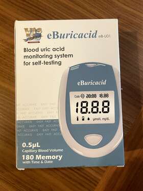 Eb-u01 Eburicacid Blood Uric Acid Monitoring System