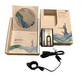 Emwave 097914197827 2 Electronic Monitor Stress Anxiety Relief Device Heartmath Heartcloud