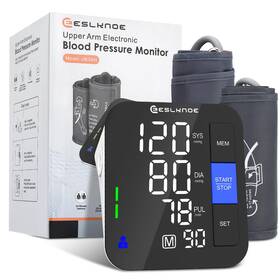 U80ah Eslknoe Upper Arm Blood Pressure Monitors For Home Use 8-17ftft And 12-21ftft Pressu